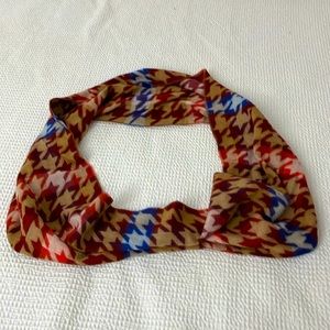 Fleece circle scarf